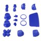 thumbnail image 5 of Botones de repuesto L2 R2 Juego completo de botones Kit de reparación de botones de repuesto para controlador PS5 Azul, 5 of 9