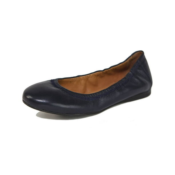 genuine leather ballet flats