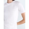 thumbnail image 4 of Free Assembly Women's and Women's Plus Cozy Yarn Sweater Tee with Short Sleeves, Sizes XS-4X, 4 of 5