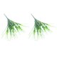 thumbnail image 1 of Ounissouiy 2 bolsas de flores decorativas de narciso de 7 puntas vibrantes para cualquier ocasión flores artificiales decorativas al aire libre Flores artificiales blanco, 1 of 6