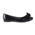 thumbnail image 2 of Zapato piso Balerina Mujer Casual negro Charol con Moño Castalia Casual, 2 of 4