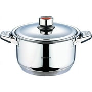 Concord Cookware Swiss Inox 18 Piece Stainless Steel Cookware Set