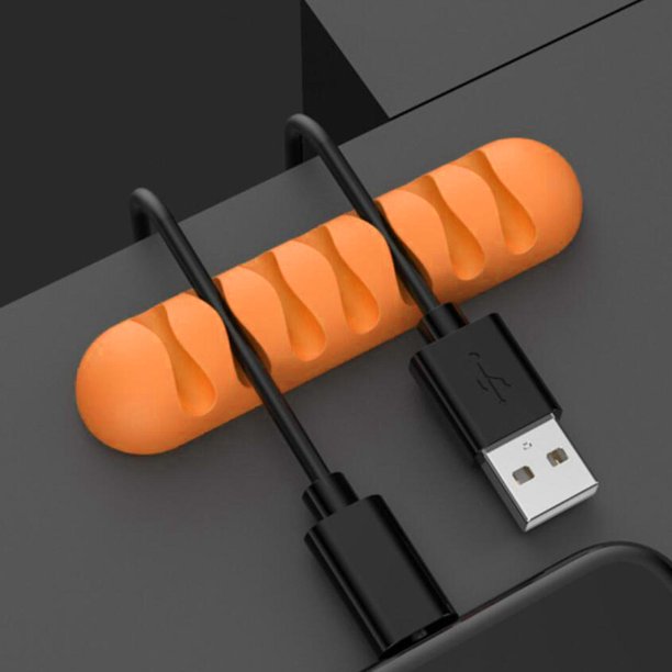 Clips de Cable Macarena Soporte para Gestión de Cables 7 Ranuras