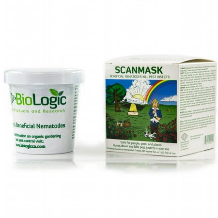 Dr. Pye's Scanmask 25 Million Live Beneficial Nematodes-Kills 230 Different Bugs
