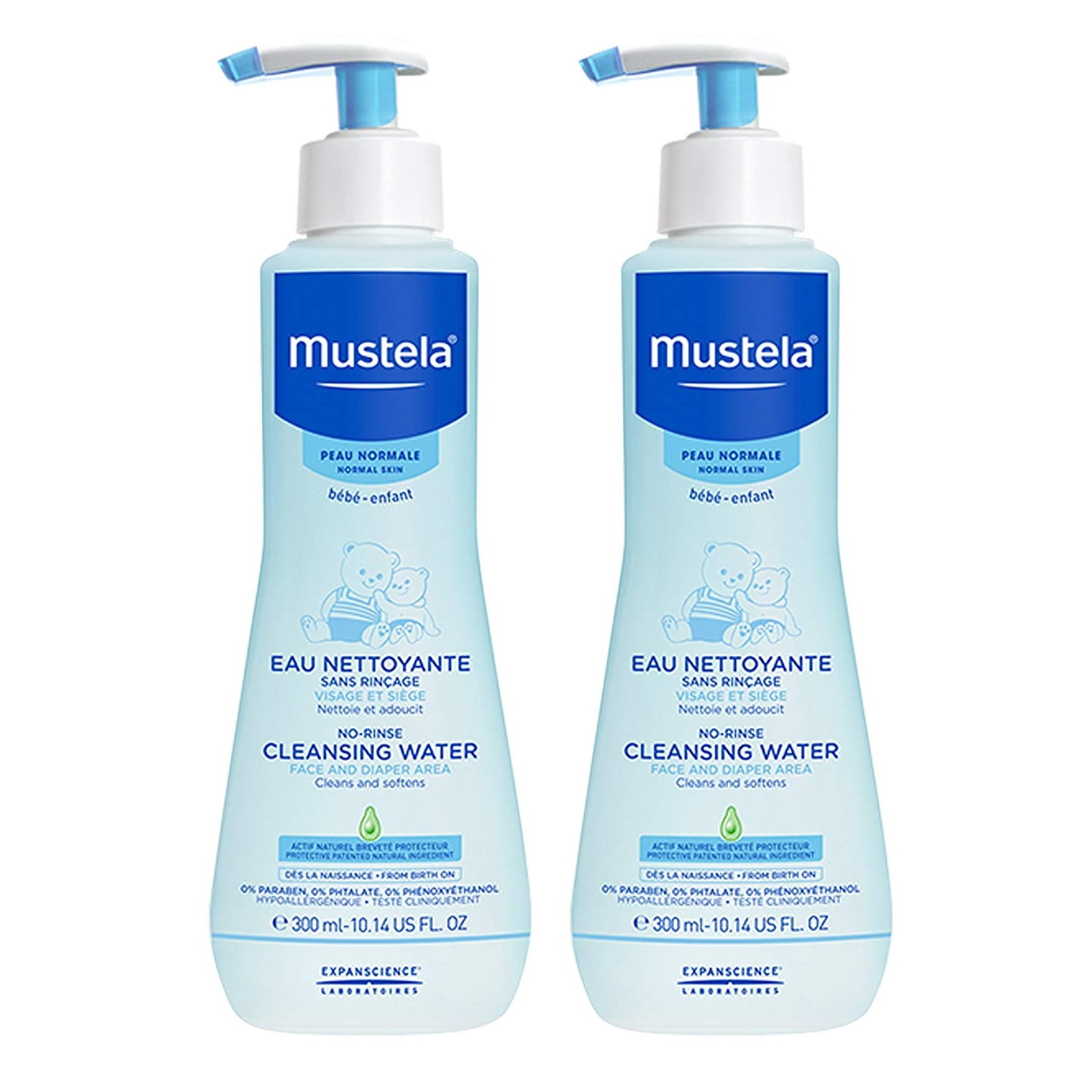 mustela baby cleansing water