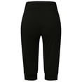 thumbnail image 4 of Stylish Solid Color Everyday Capri Shorts for Women Comfortable Athletic Leisure Wear with Modern and Versatile Design, 4 of 5