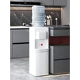 thumbnail image 2 of TABU Top Load Water Cooler Dispenser,Holds 3 or 5 Gallon Bottle, Storage Cabinet and Child Safety Lock (White), 2 of 8