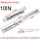 thumbnail image 2 of 1Pair 200-500mm Drawer Rail Cold Rolled Steel Drawer Slides Silent Soft Close Drawer Runners Cabinet Slides Furniture Hardware, 2 of 8