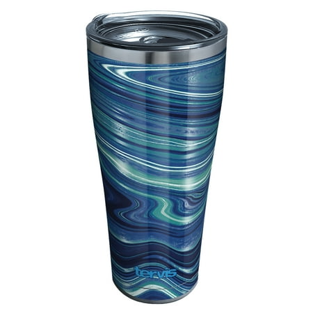 

Tervis Aqua Agate Triple Walled Insulated Tumbler Travel Cup Keeps Drinks Cold & Hot 30oz Legacy Stainless Steel