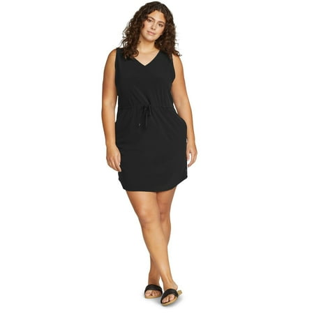Women's Eddie Bauer Departure Easy Tank Dress Color: Black Size: X SMALL
