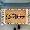thumbnail image 4 of Butterflies Welcome Sign Home Door Mat Coir Doormat Outdoor Plain Memorial Day Front Door Mat Entry Floor Mats for Business Non-Slip Entrance Door Rugs Welcome Mats for Entryway, Porch, 4 of 6
