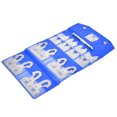 thumbnail image 1 of Fractional Radius Gage, Radius Gage Set, Durable Wide Measuring Range Stainless Steel For Workshop Supplies Workshop Tools, 1 of 8