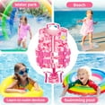thumbnail image 5 of Gogokids Kids Swim Vest Life Jacket-Toddler Flotation Buoyancy Swimsuit Trainer Vests Swimming Aid Jacket for Boys/Girls Age 1-9 Years,Camouflage Pink, 5 of 8