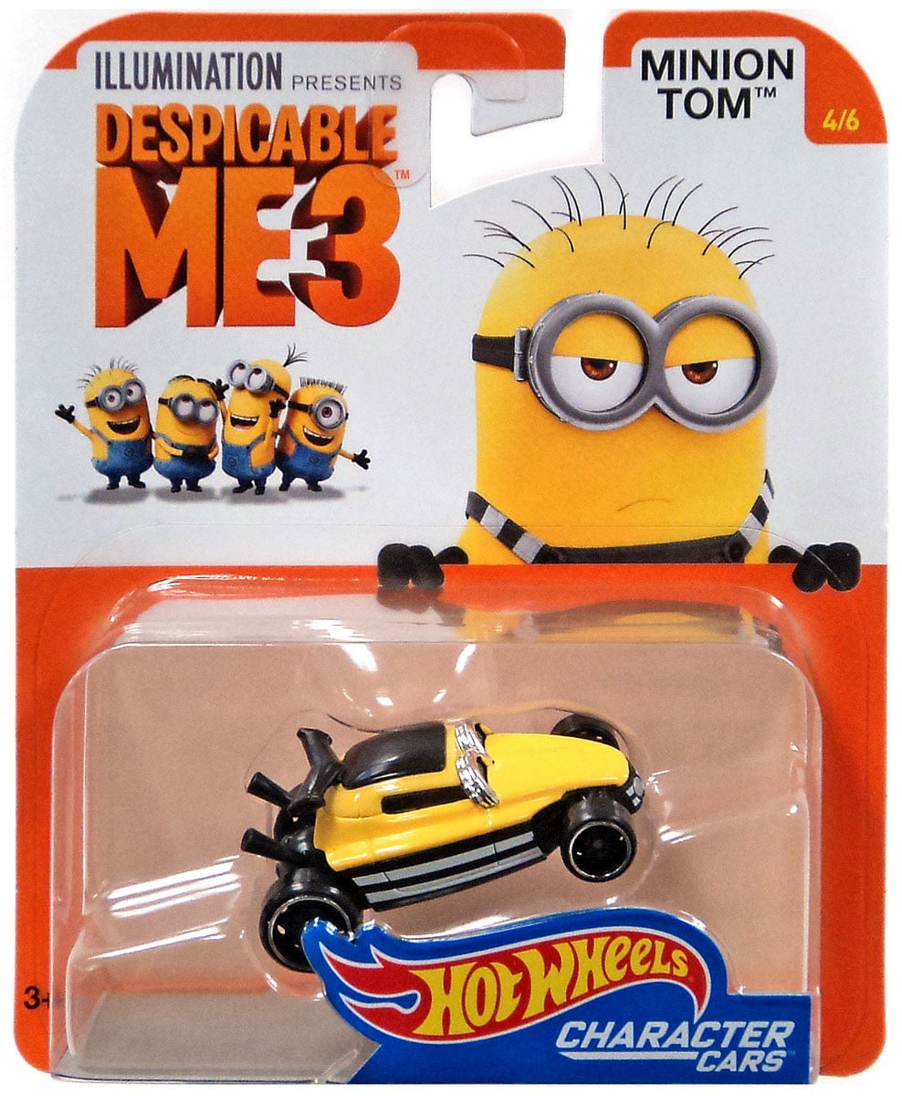 Hot Wheels Despicable Me 3 Minion Tom Character Car - Walmart.com