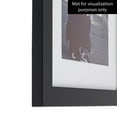 thumbnail image 3 of ArtToFrames 6x8 Inch Black Picture Frame, This Black MDF Poster Frame is Great for Your Art or Photos, Comes with Regular Glass (3943), 3 of 8