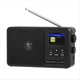 thumbnail image 2 of Radio de Red Portátil +/FM, Altavoz Inalámbrico Bluetooth con Pantalla LCD, Reloj Despertador, Temporizador de Apagado Automático, 2 of 5
