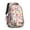 Pug Dogs, variant on Golden Retriever with Bones and Paws Backpack for School,Cute School Bag,Schoolbag with Adjustable Shoulder Straps & Padded Back,16.9 Inch