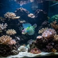 thumbnail image 5 of Glow In The Dark Lionfish Aquarium Decoration, Silicone Artificial Fish Ornament With Suction Cup Mount Luminous Underwater Landscape Decor For Freshwater Saltwater Fish Tank, 5 of 6