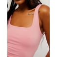 thumbnail image 3 of FEORJGP Women Sexy Summer Camisoles Ladies Sqaure Neck Vests Sleeveless Cropped Tank Tops Solid Color Slim Fit Blouses Fashion Cool Clothes Streetwear, 3 of 5