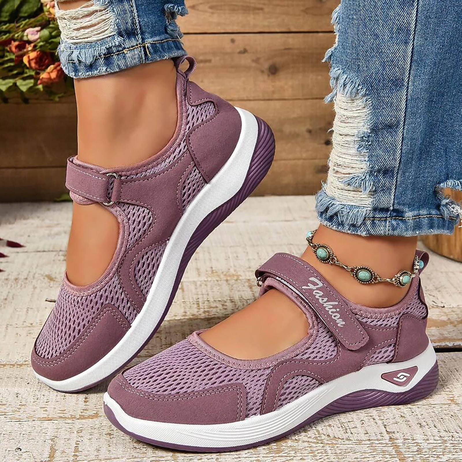 Guttear Women's Walking Shoes for Hiking Surfing Kayaking Cruise Ship Essentials Cruise Ship Essentials