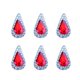 thumbnail image 1 of Set de 10 piezas / Juego de pegatinas decorativas 3D para uñas con purpurina 6, 1 of 9