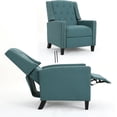 thumbnail image 3 of Stylish Teal Accent Chair for Living Spaces, 3 of 7