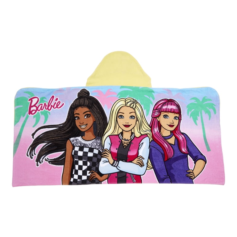 BARBIE Movie Beach Towel Pink Barbie Logo Towel Exclusive Merch NWT barbie-movie-beach-towel-pink-barbie-logo-towel-exclusive-merch-nwt
