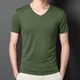 thumbnail image 1 of pstuiky Camisas casuales de manga corta para hombre, Camisa/camiseta informal de verano para hombre, con cuello redondo y botones lisos, para uso diario y al aire libre xxl, 1 of 6