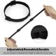 thumbnail image 5 of Bridas de sujeción reutilizables con gancho y bucle, correas de cable multiusos de 6 pulgadas, bridas de cable ajustables, organizador de bridas de cable con gancho y bucle para el hogar, la oficina (, 5 of 7