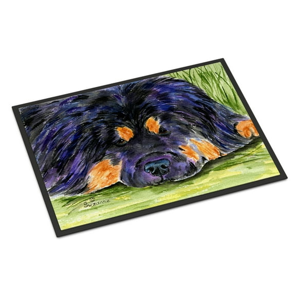 Carolines Treasures SS8519MAT Tibetan Mastiff Doormat 18x27 27"L x 18"W multicolor