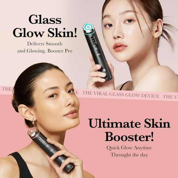 medicube Age-R Booster Pro | 6-in-1 Real Glass Glow Beauty