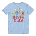 thumbnail image 2 of Strawberry Shortcake & Friends Berry Cute Vintage Men's T Shirt (Light Blue, S-XXXL), 2 of 4