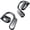 Deep Black, variant on VEATOOL Wireless Earbuds Open Ear Headphone Sport, Bluetooth 5.4 Earbud, 50Hrs Earphone with Earhook, Noise Cancelling Mic,Light Weight Comfortable Fit,Suitable for Running,Workouts