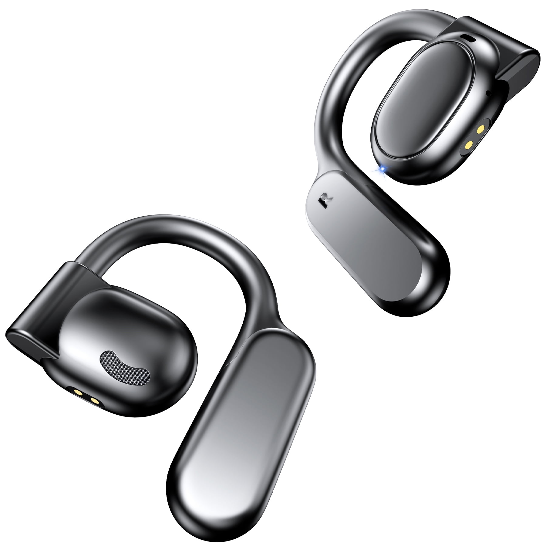 VEATOOL Wireless Earbuds Open Ear Headphone Sport, Bluetooth 5.3 Earbud, 80Hrs Earphone with Earhook, Noise Cancelling Mic,Light Weight Comfortable Fit,Suitable for Running,Workouts