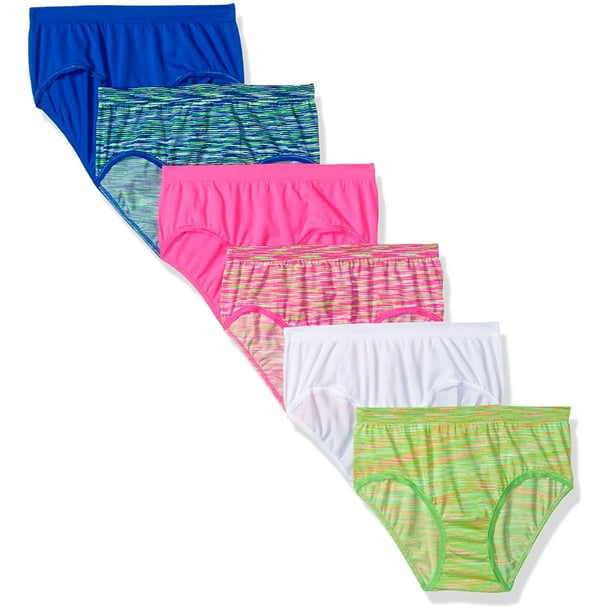 Fruit of the Loom Girls' Seamless Underwear Multipack, Brief-10  Pack-Assorted, 6/8 : : Clothing, Shoes & Accessories
