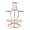 Rose Gold S, variant on Bolincty Sphere Metal Display Stand 7 Faux Crystal Ball Decorative Glass Fortune Ball Globe Stone Show Holder Organizer Rack Home Office Desktop Decoration