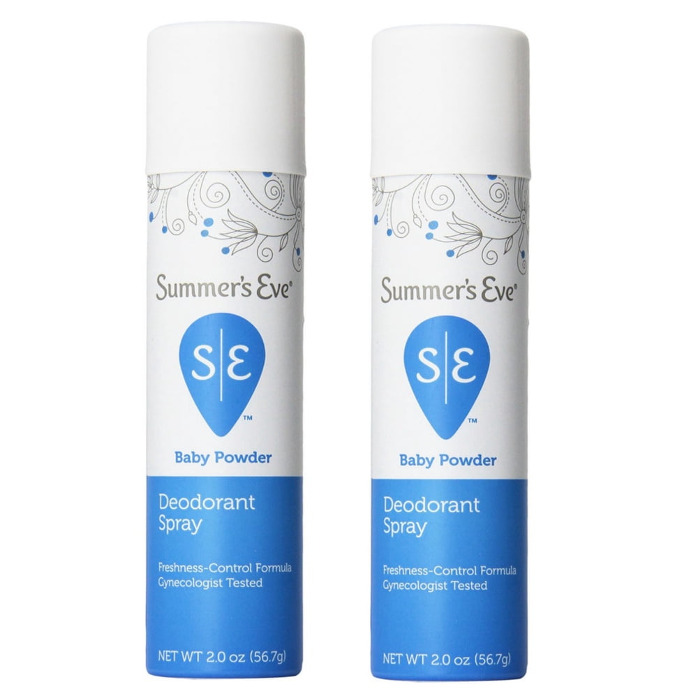 Summer�s Eve Feminine Deodorant Spray, Baby Powder 2 oz