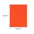 thumbnail image 2 of Unique Bargains Self-Adhesive Velvet Patches Repair Patches Orange 2 Pack, 2 of 5