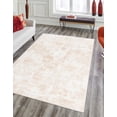thumbnail image 2 of Rugs.com Aurora Collection Rug – 8' x 10' Oval Sand Low Rug Perfect For Living Rooms, Large Dining Rooms, Open Floorplans, 2 of 5