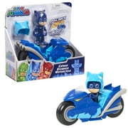 PJ Masks Kickback Motorcycles, Catboy and Vehicle, 2-Piece Figure Set, Ages 3 +
