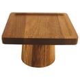 thumbnail image 1 of MOVTOTOP Wooden Donut Stand 1Set Square Shape For Kitchen Use 6x6x3.7in, 1 of 7