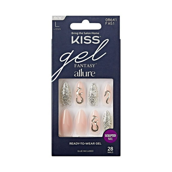 Kiss Gel Fantasy Allure Nails - Well Noted [FA51]