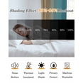 thumbnail image 4 of Turquoise Yellow Ombre Blackout Curtains for Bedroom, Thermal Insulated Drapes, Farmhouse Modern Gradient Art Black Out Curtains 63 Inch Long Room Darkening Kitchen Curtains 42"x63" 2 Panels, 4 of 8