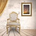 thumbnail image 3 of Jaynes Gallery 23x32 Gold Ornate Wood Framed with Double Matting Museum Art Print Titled - Arizona-Santa Cruz County Silhouette of ocotillo cactus at sunset, 3 of 4
