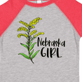 thumbnail image 4 of Inktastic Nebraska Girl Goldenrod Flower Girls Toddler T-Shirt, 4 of 5