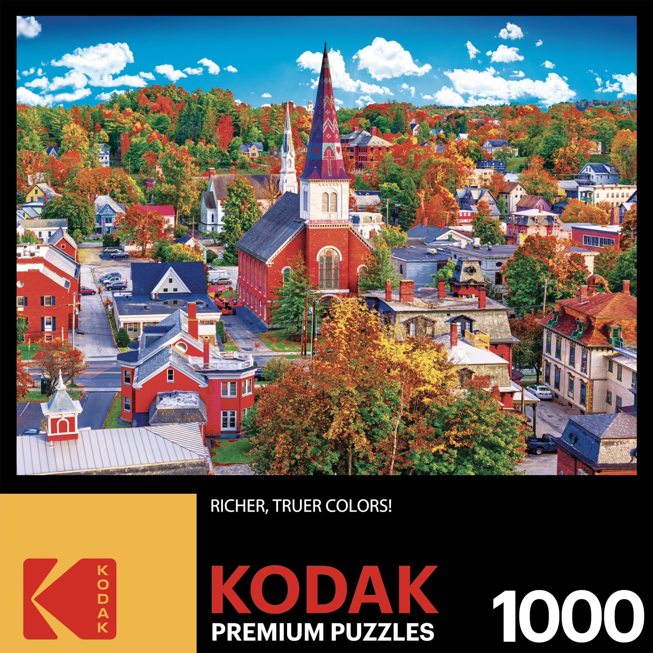 Cra-Z-Art Kodak 350-Piece Colorful Buildings Poznan, Poland Jigsaw