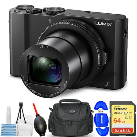 Panasonic Lumix DMC-LX10 LX10 20.1MP Digital Camera - 7PC Accessory Bundle