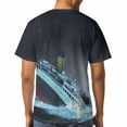 thumbnail image 4 of Titanic T-Shirts for Men Women, Funny Novelty Tee for Adults, Fashion 3D Print Short Sleeve, Unisex Casual Crew Neck Tee, 4 of 8