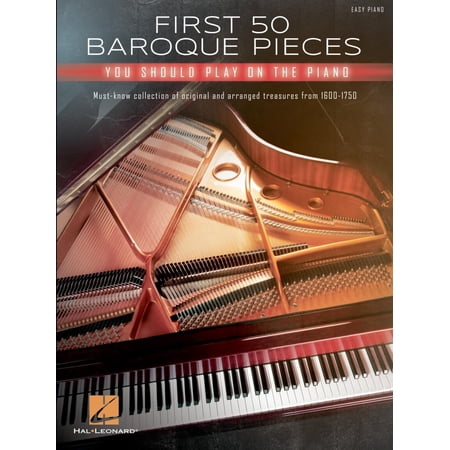 Hal Leonard First 50 Baroque Pieces You Should Play on Piano-