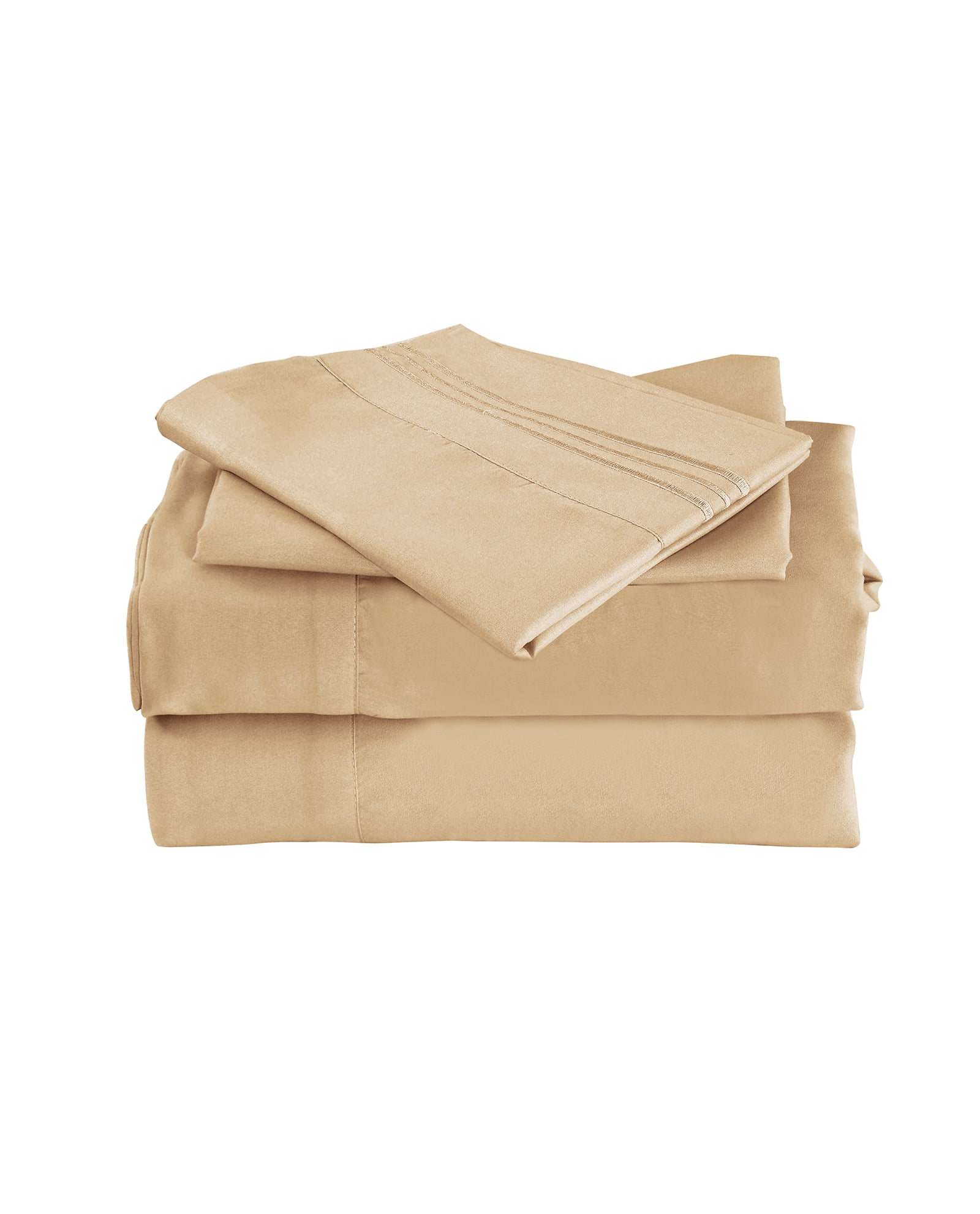 6 Piece Derived Rayon Bamboo Sheets,Bamboo Sheet Set Deep Pockets